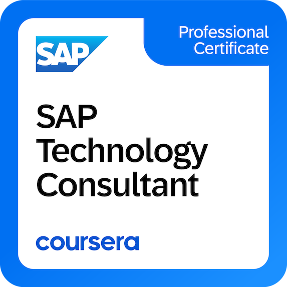 SAP Technology Consultant Certificate